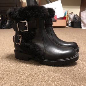 Charles Davis Black Boots